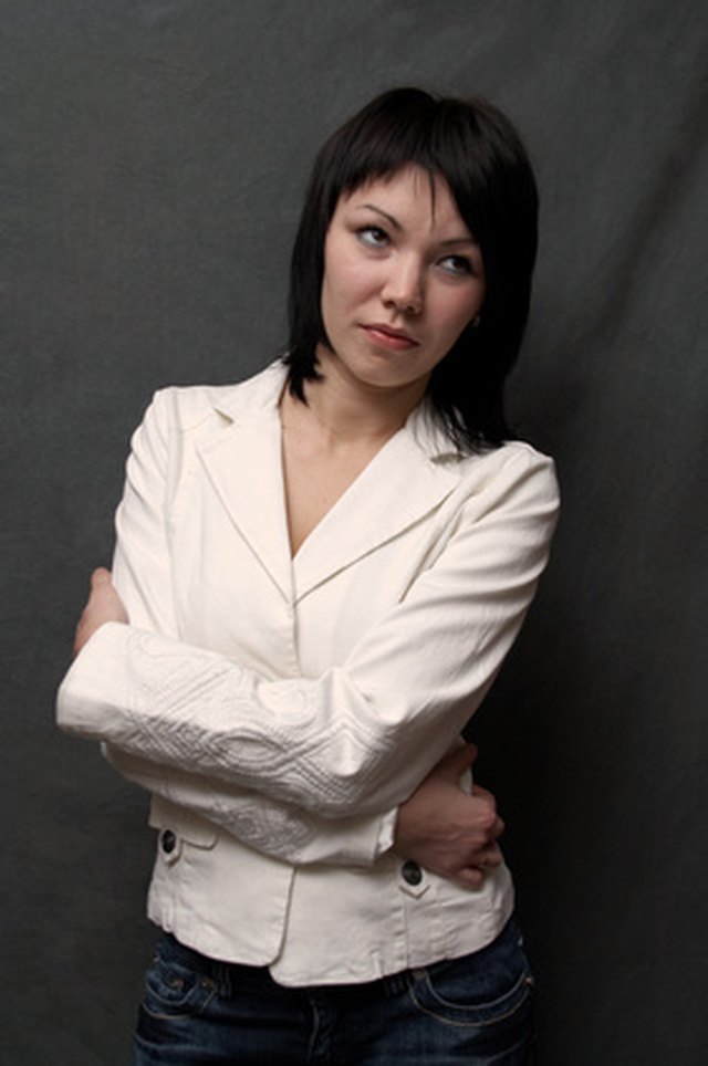 A stain can ruin the stylish look of a white jacket.