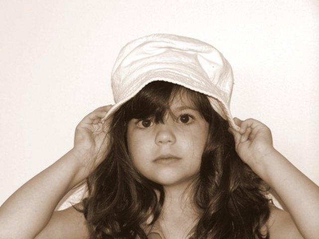 Shrink your cotton hat for a better fit.