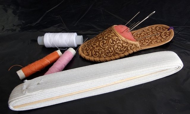 Elastic can be stretched to fit many different sizes.