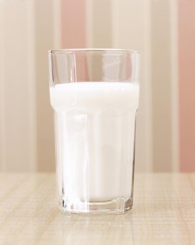 Glass of milk