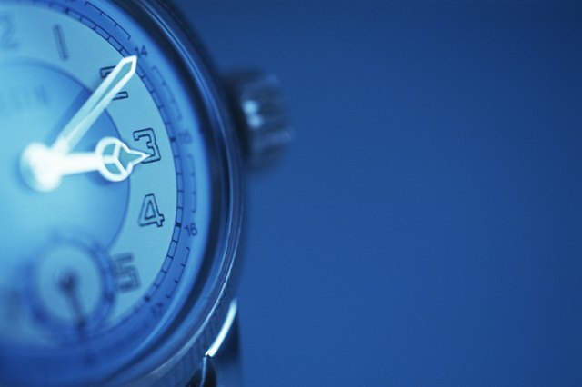 To fix scratches on your watch face, you must first determine what the face is made of.