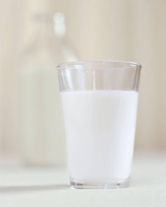 Glass of milk