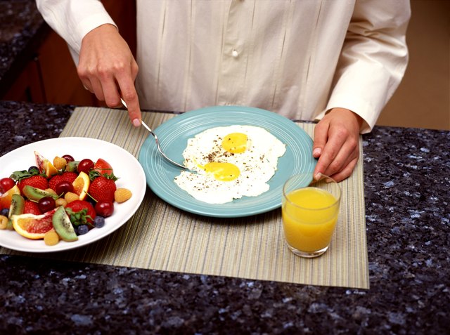 Make sure to eat breakfast.
