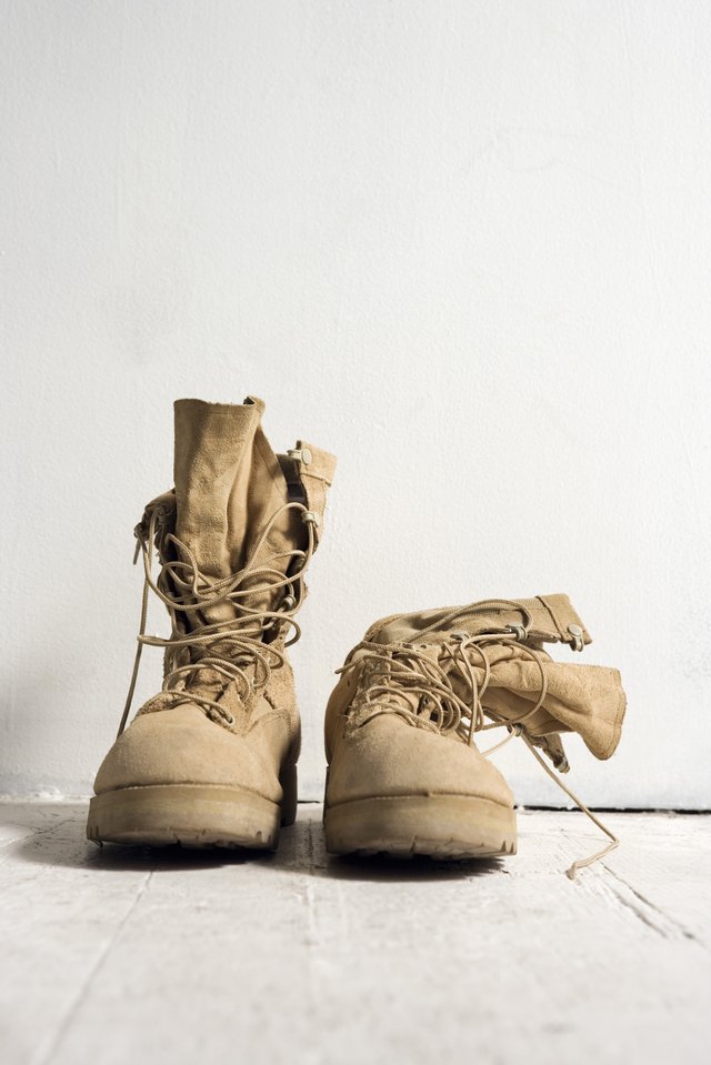 Get unwanted mink oil out of your leather boots.