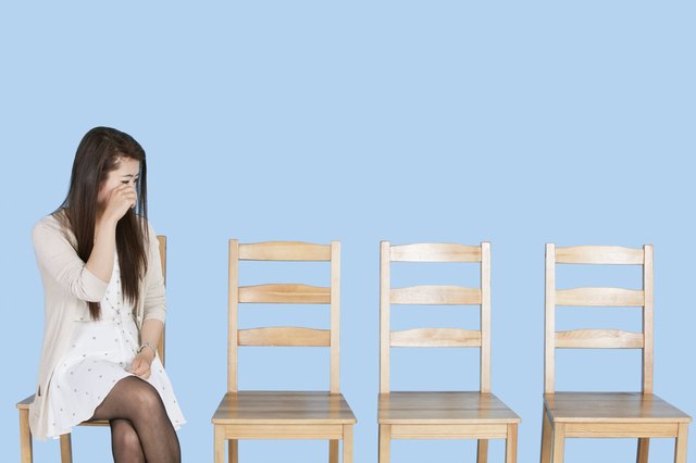 Use a chair for balance