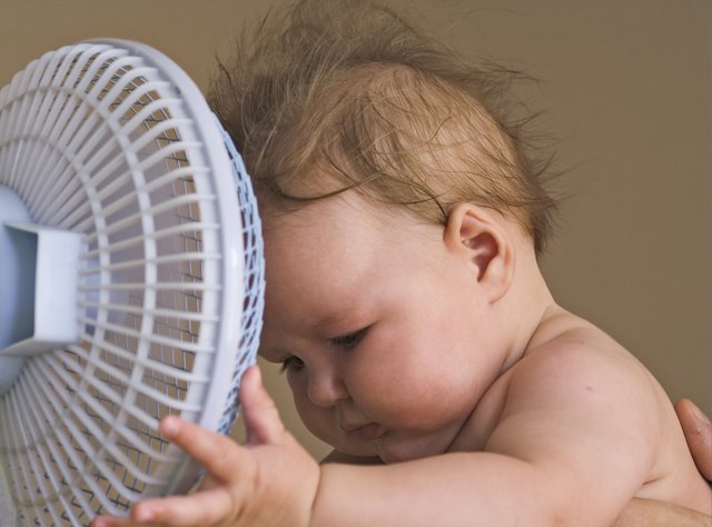 Fans help decrease the risk of infant death syndrome.
