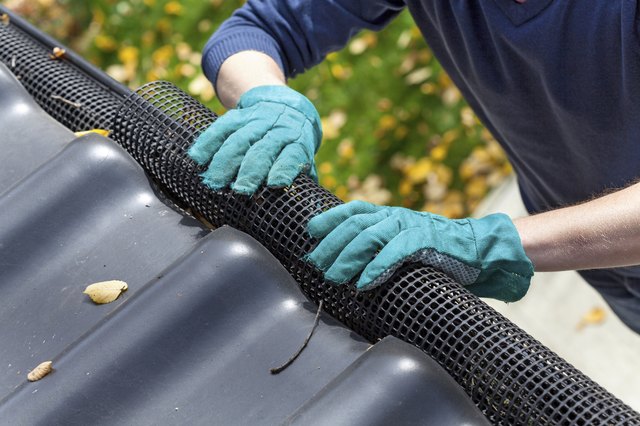 Cover your gutters to reduce maintenance.