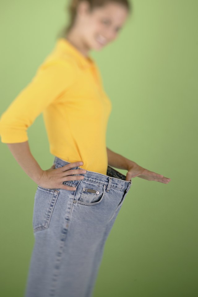 Affixing a hook to the waistband of pants is easy to do.