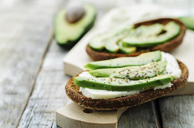 Use avocado as a healthy topping for toast.