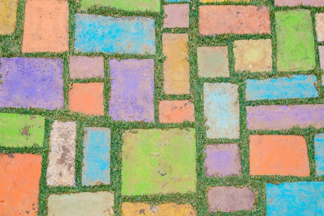If you equate art with color, this option's for you.