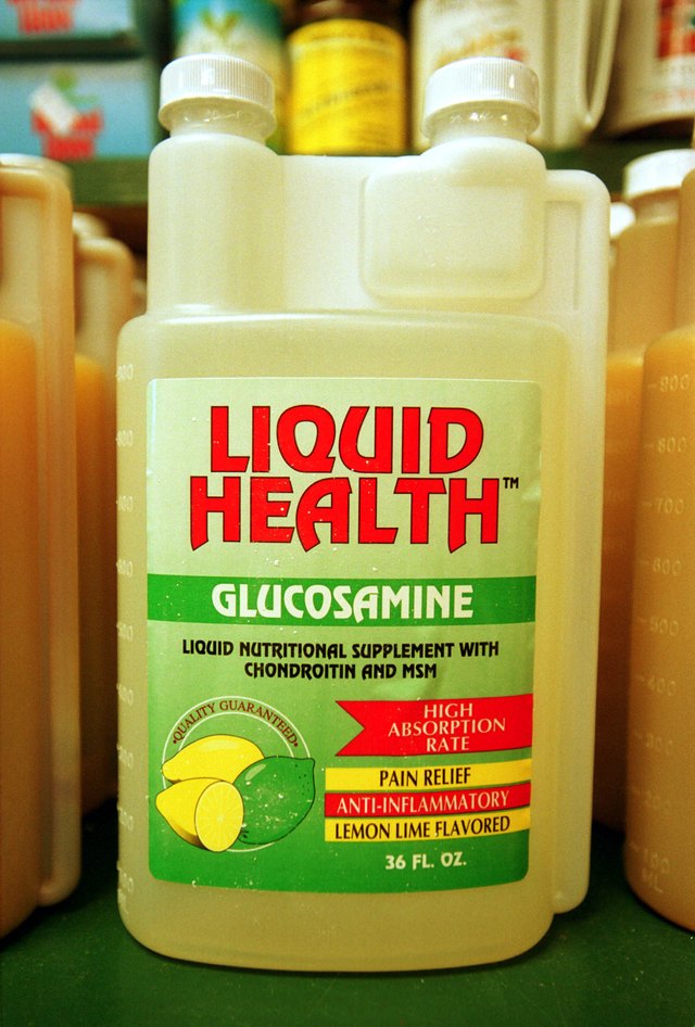 Glucosamine may induce cartilage repair, while chondroitin sulfate might have an anti-inflammatory effect.