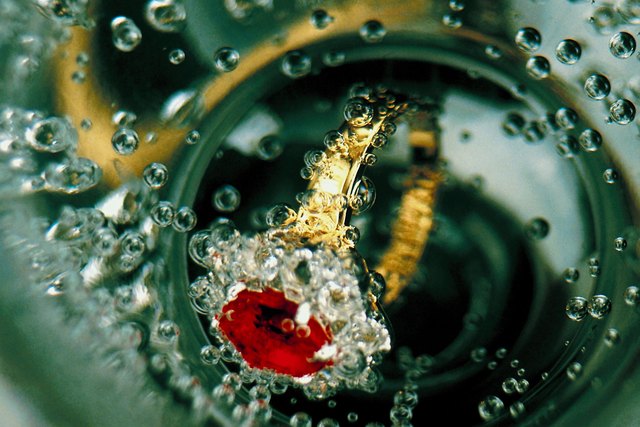 Rubies are popular in wedding rings.