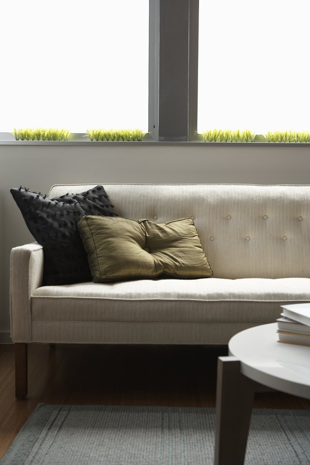 Couches can become stained and dirty over time. Couches can become stained and dirty over time.