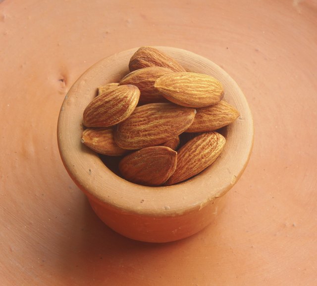 Almond butter contains small amounts of several B vitamins.