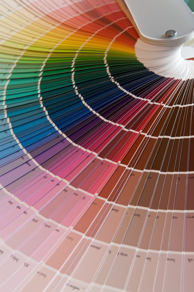 Close-up of color wheel.