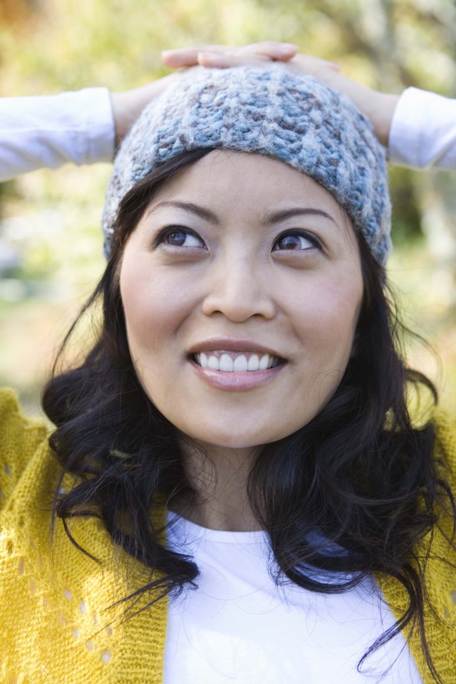 Stretch or shrink a beanie for the perfect fit.
