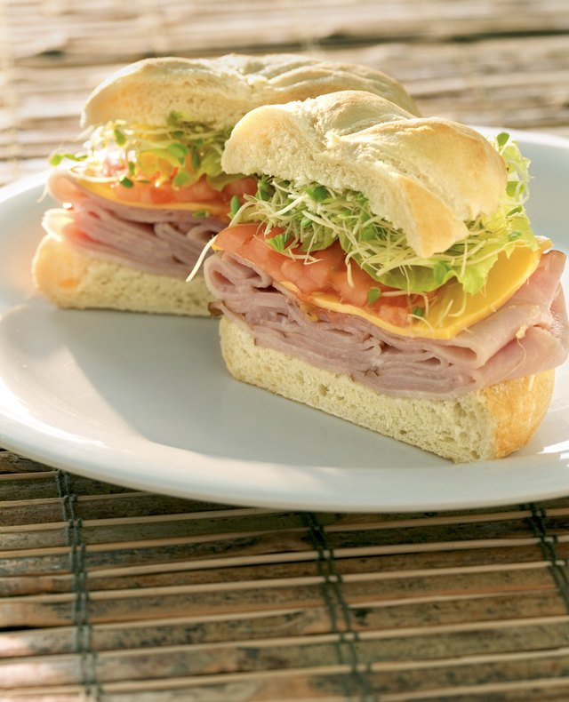 Delicious sandwiches on a plate. Delicious sandwiches on a plate.