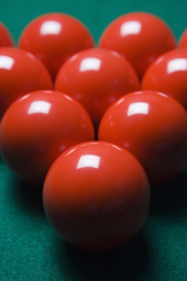 Nontraditional colored balls.