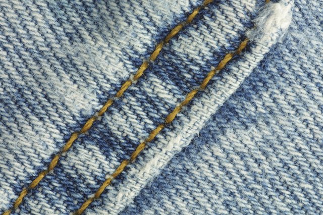 A little bleach can transform an old pair of jeans into a new fashion staple.