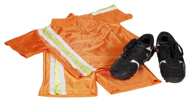 Jersey fabric is often used in sport uniforms.