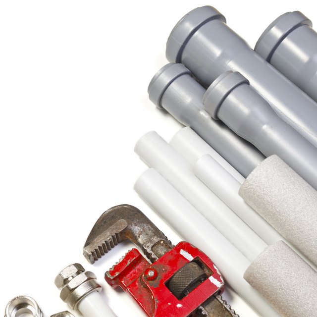 Plastic plumbing is cheap and easy to work with