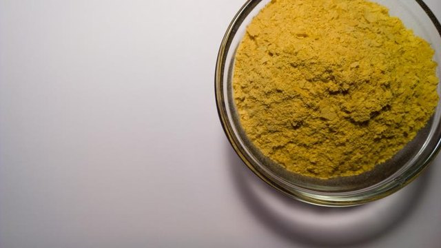 Tangy and cheesy, nutritional yeast is the best natural vegan source of vitamin B-12.