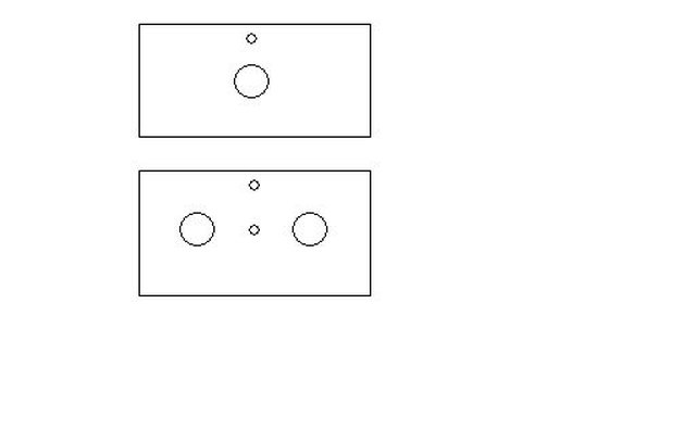 hole alignments for mounting components