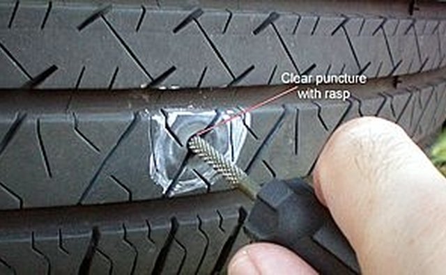 How To Repair A Punctured Tire It Still Runs