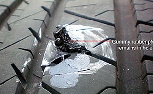 Plug remains in hole.