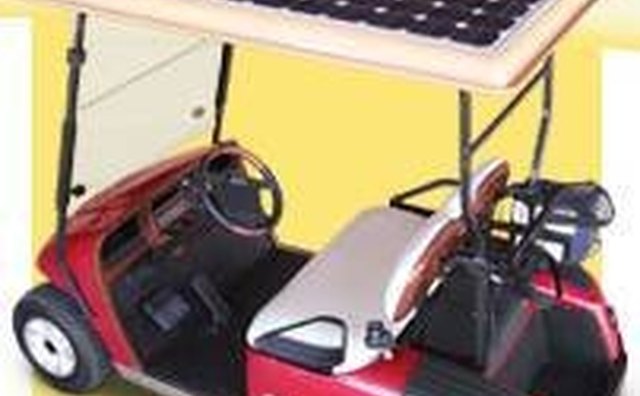 Solar-powered golf cart by Cruise Car Inc.