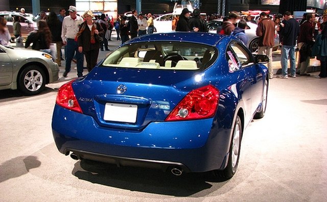 The Nissan Altima is equipped with a base 2.5-liter inline-4 engine.