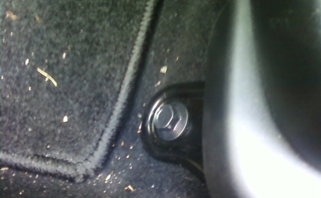 Front Seat Bolt