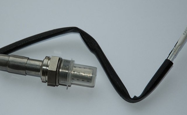Typical automotive oxygen sensor