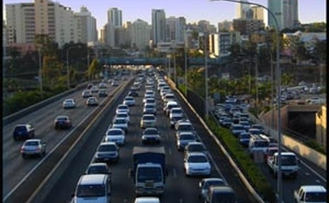 Many people find heavy traffic the ideal time to use a cellphone with Bluetooth.