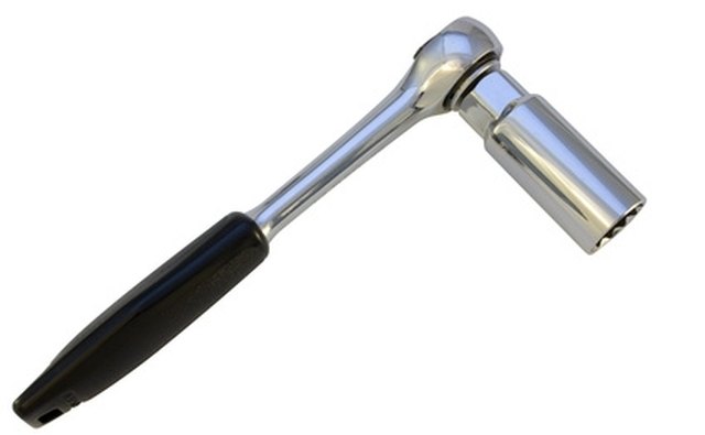 Typical Spark-Plug Socket and Socket-Wrench