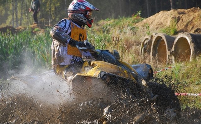 Pennsylvania allows all-terrain vehicles to ride on specific trails at state parks.