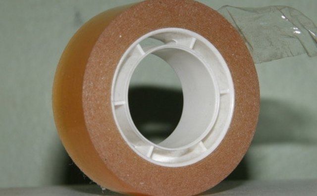 Use masking tape to section off damaged areas.