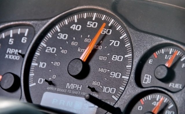 Tire height can throw off a car's speedometer.