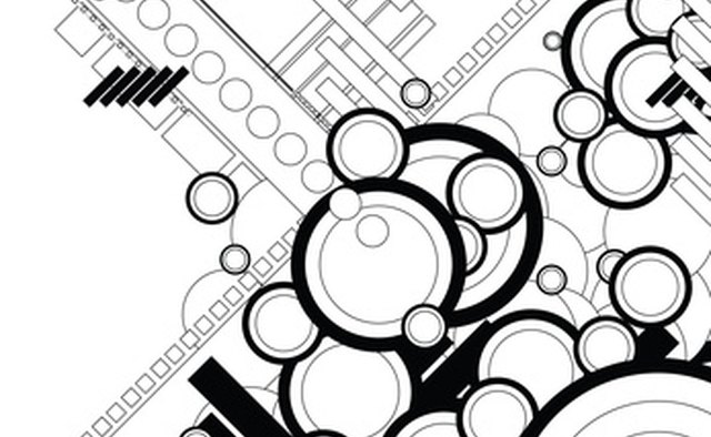 Vectors are outlines.