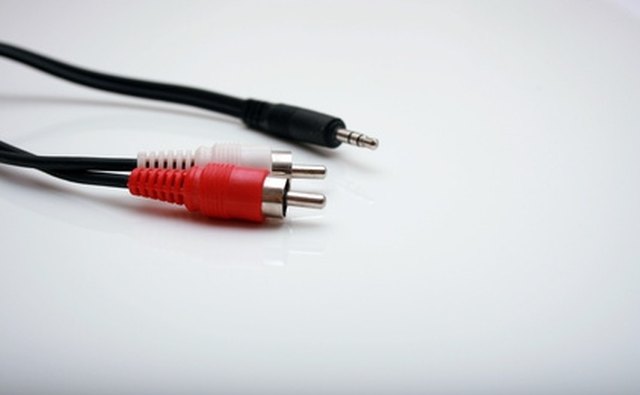 You can use an audio conversion cable that can connect a stereo output to a single-socket input.