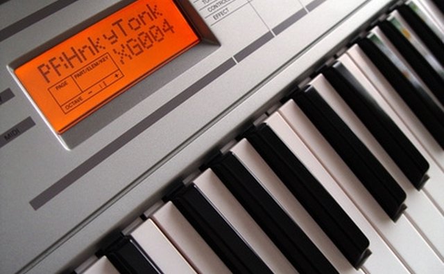 Keyboards and other electric instruments can be recorded directly to your computer.