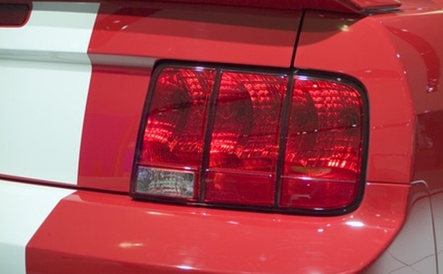Remove tail lights with enough care to replace them properly.