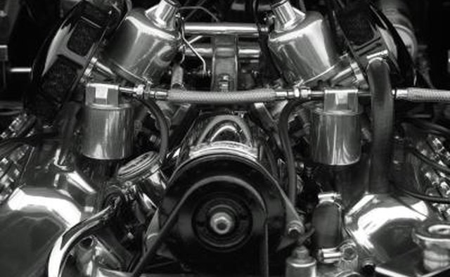 The front of the engine is the location of several important parts of engine.