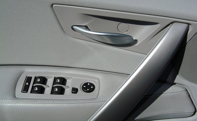 Contoured door parts can be fabricated by heat bending plastic.