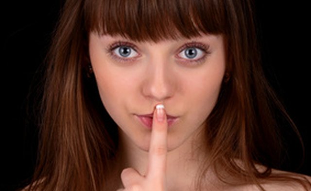 Online you can turn someone down by keeping quiet.