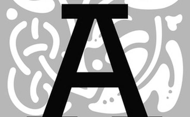 Serifs appear as small lines on the tops and bottoms of characters.