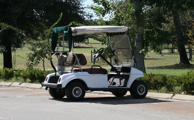 2003 Club Cars are often modified to include rear passenger seating.