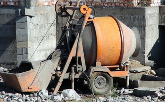 Cars can pick up unwanted concrete splatter from a construction site.