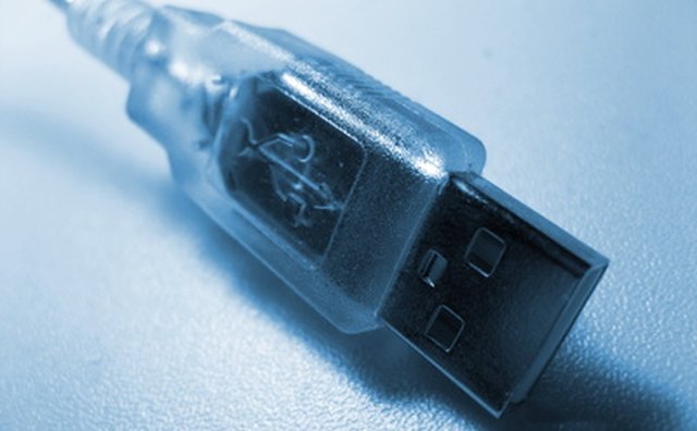 Most card readers use a USB cable to connect to external devices.