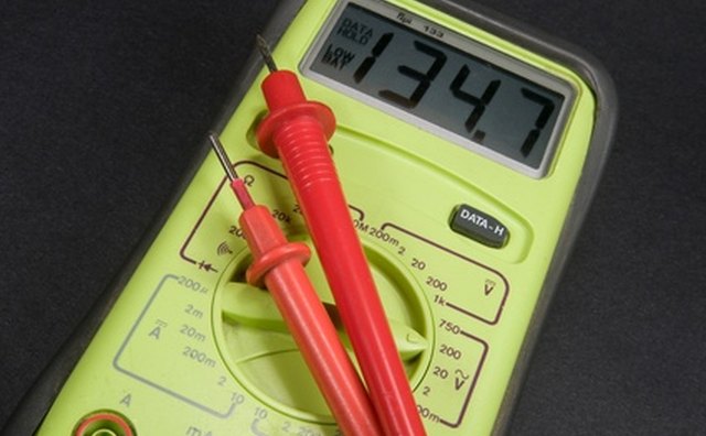 Voltmeters are used to test whether a wire is receiving power.